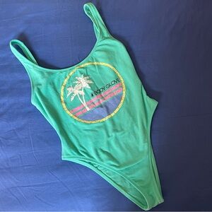 Body Glove Green One Piece Swimsuit
